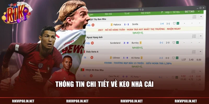 Thông tin chi tiết về kèo nhà cái 